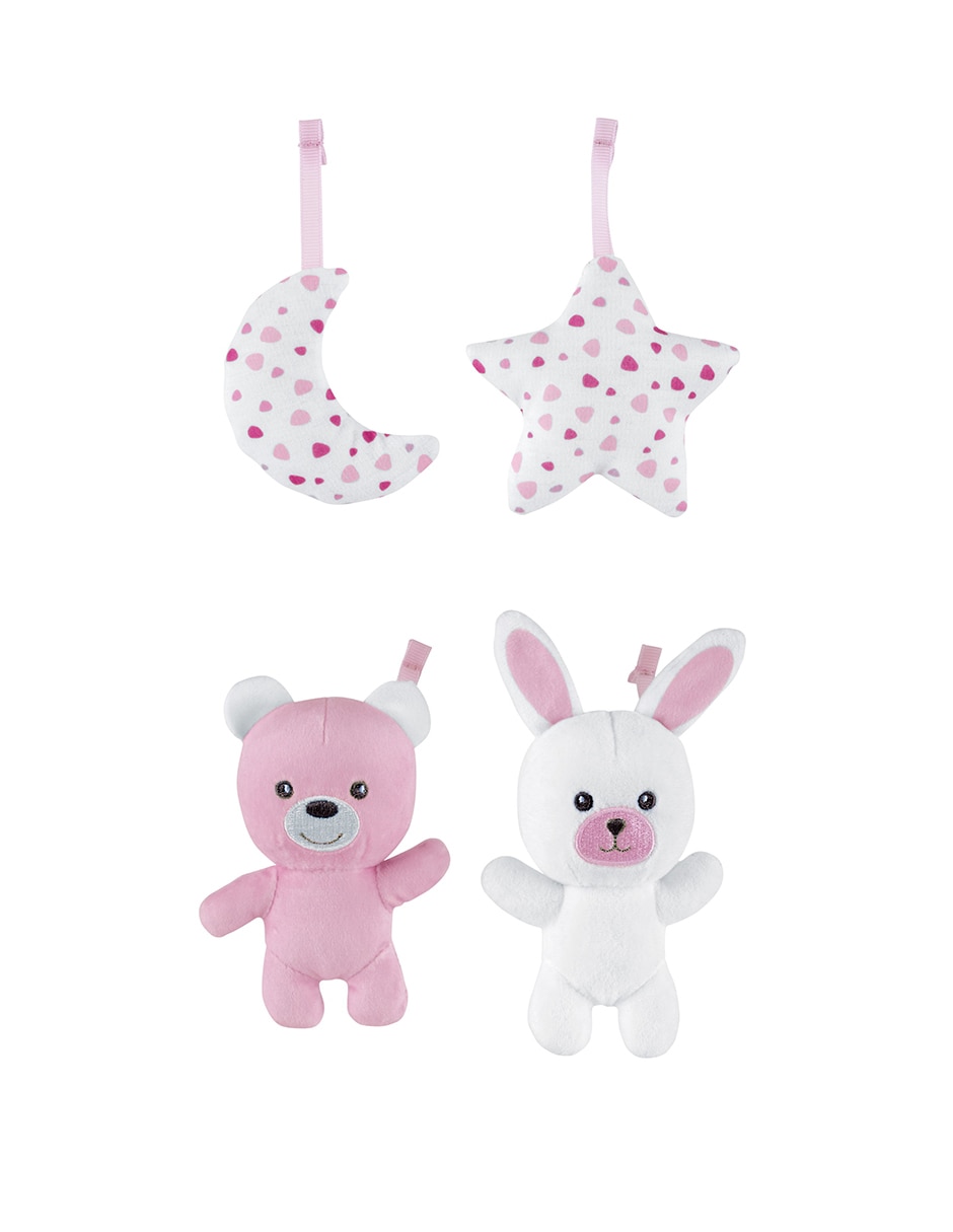 Móvil first dreams rainbow cot mobile pink Móvil first dreams rainbow cot mobile pink