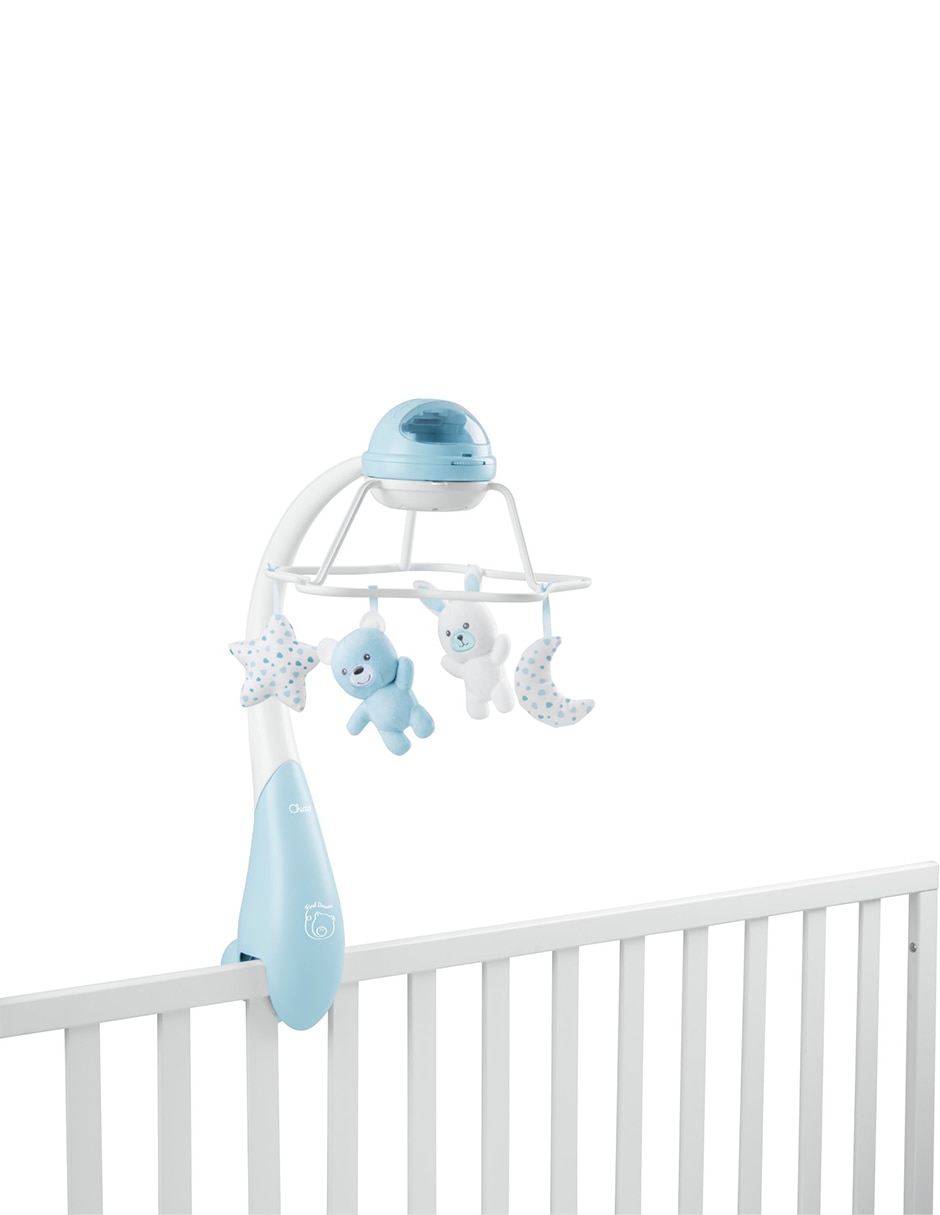 Móvil Chicco first dreams rainbow cot mobile blue