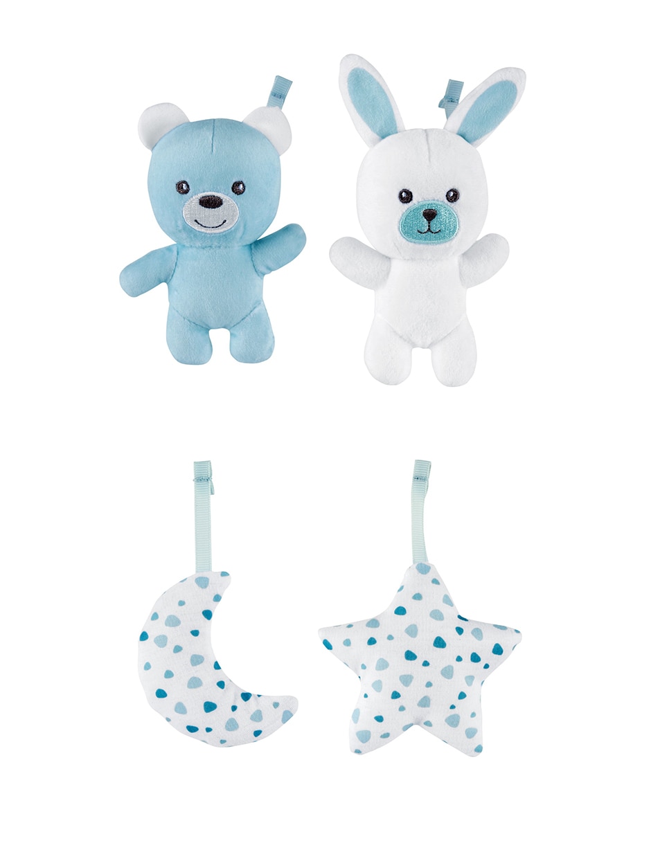 Móvil first dreams rainbow cot mobile blue Móvil first dreams rainbow cot mobile blue