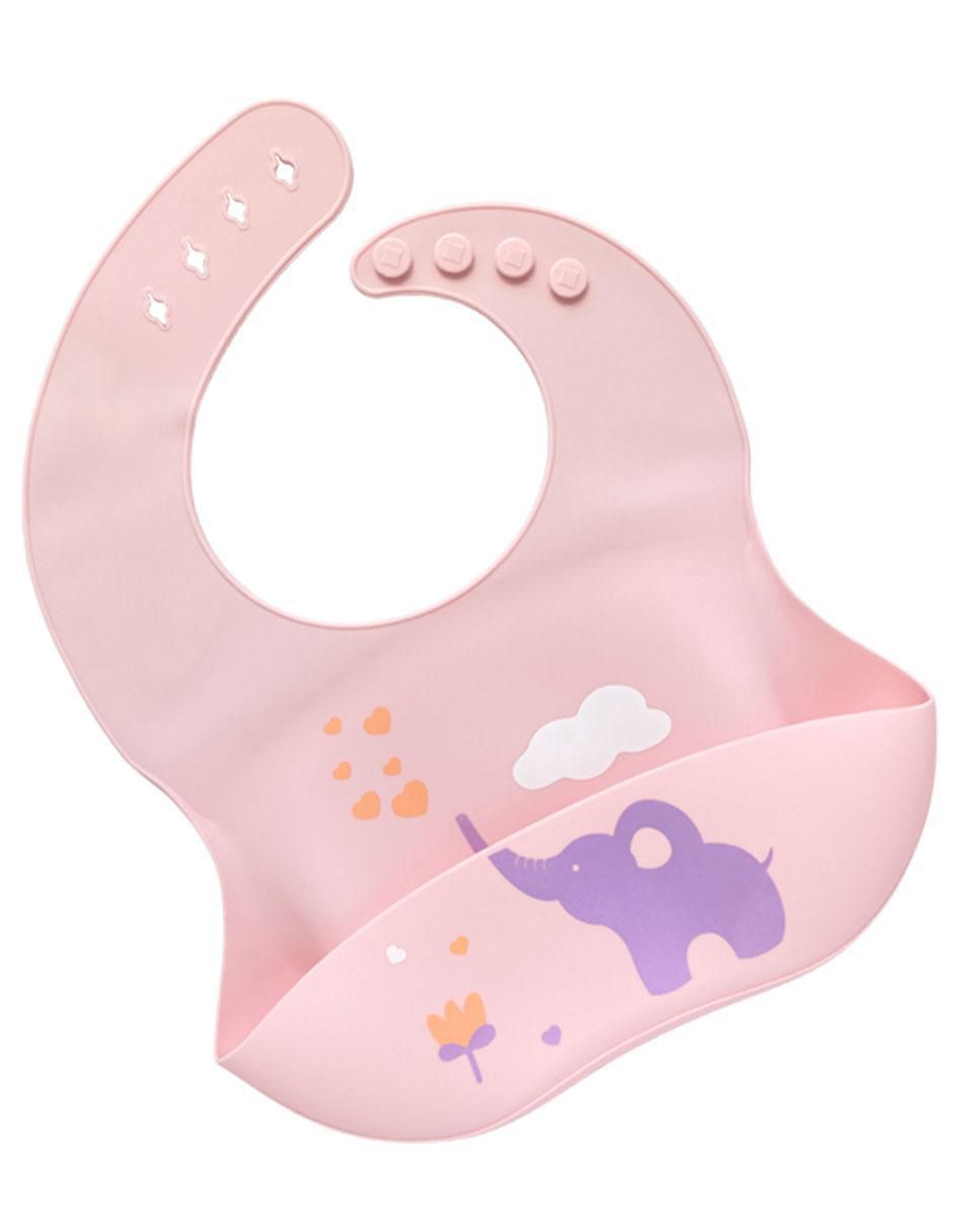 Set babero estampado de silicón 3 piezas 3