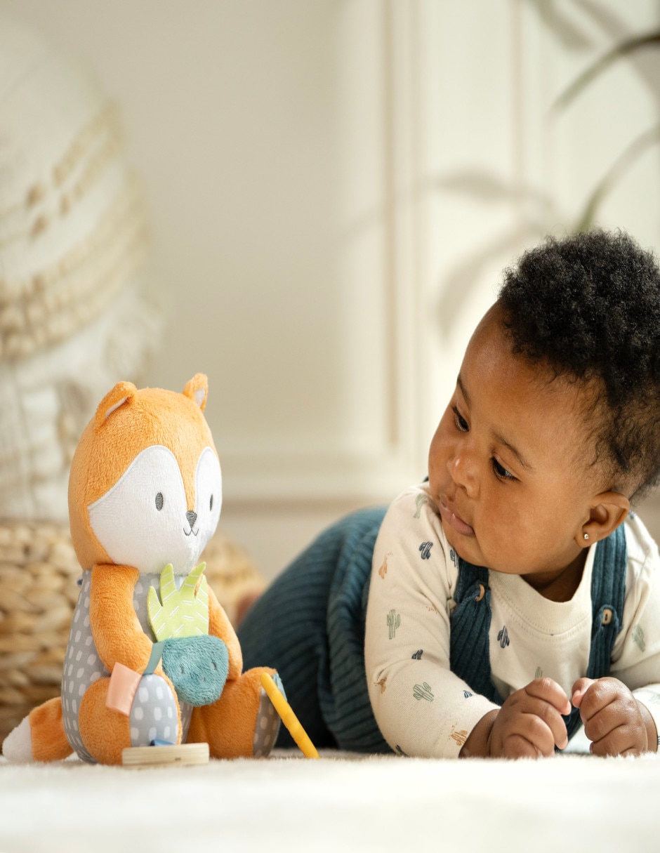 Plush Activity Pal Kitt El Zorro Ingenuity Calm Springs juego didáctico infantil unisex