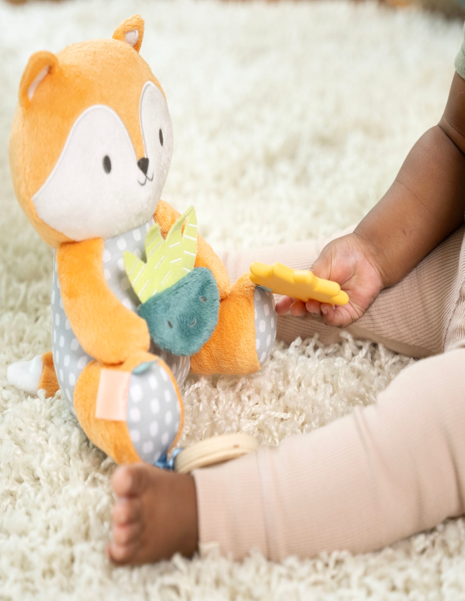 Plush Activity Pal Kitt El Zorro Ingenuity Calm Springs juego didáctico infantil unisex