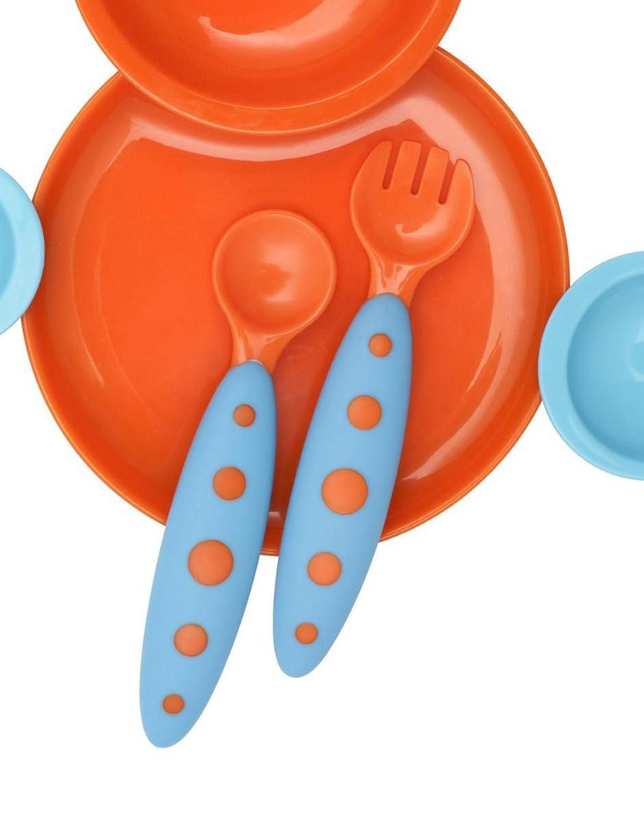 Plato de plástico 3 piezas 2