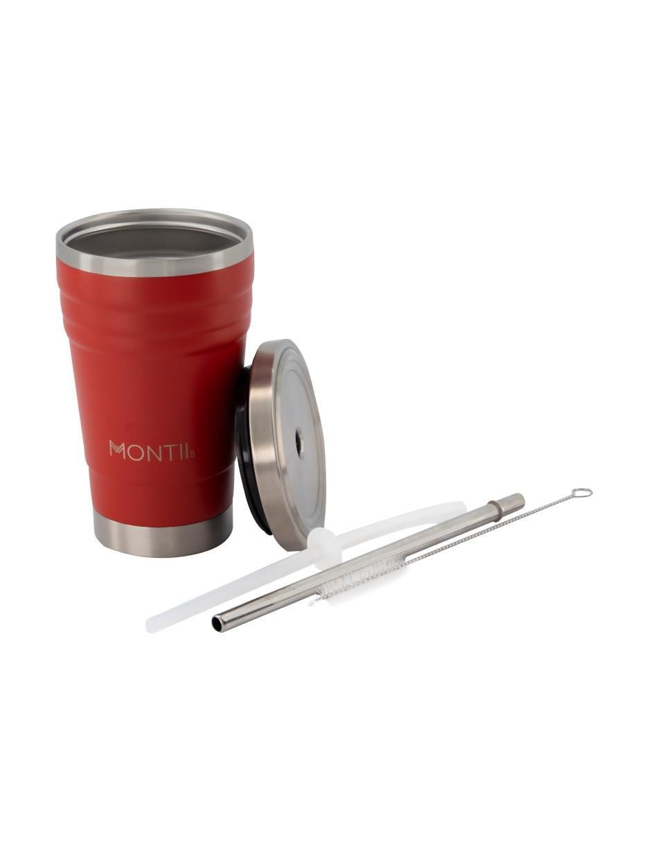 Termo de acero inoxidable con tapa rosca 275 ml 5