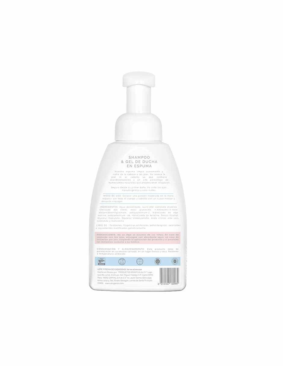 Shampoo para cabello y Gel de ducha en espuma 440 g Shampoo para cabello y Gel de ducha en espuma 440 g