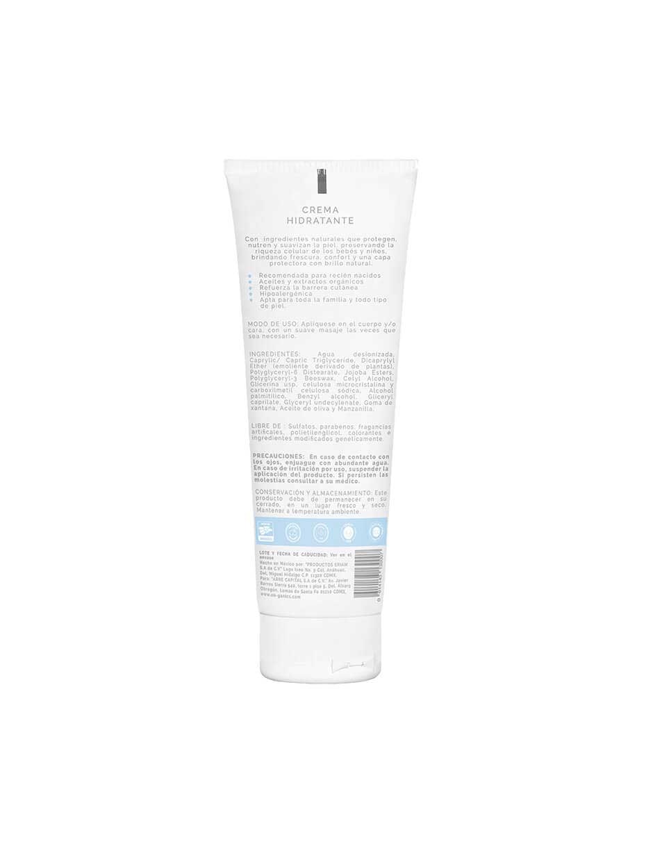 Crema para rostro y cuerpo recomendada para humectar día y noche todo tipo piel