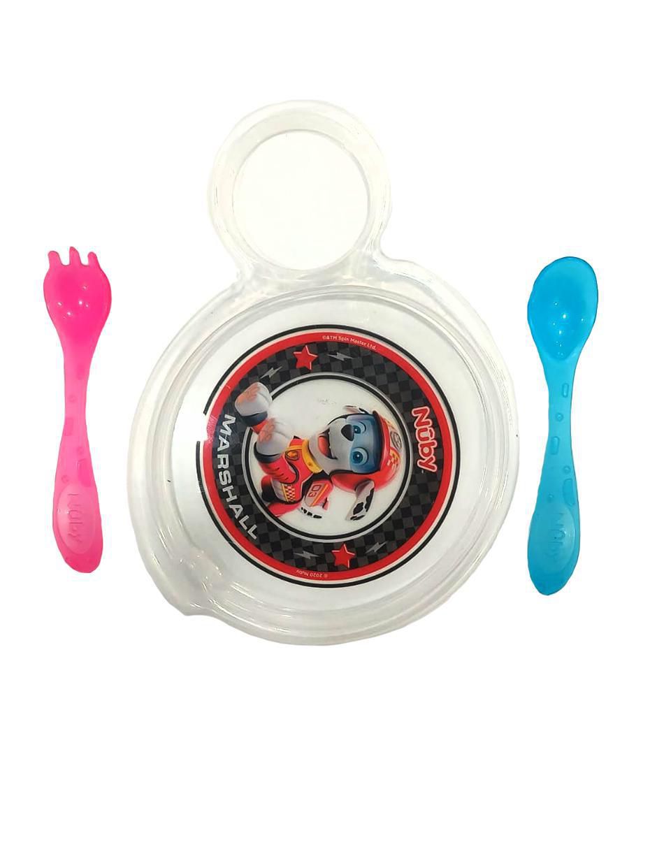 Set cubiertos de plástico 3 piezas