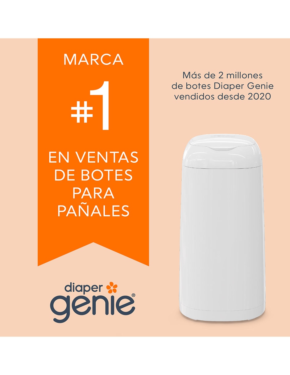 Bote para pañales Classic de plástico 9