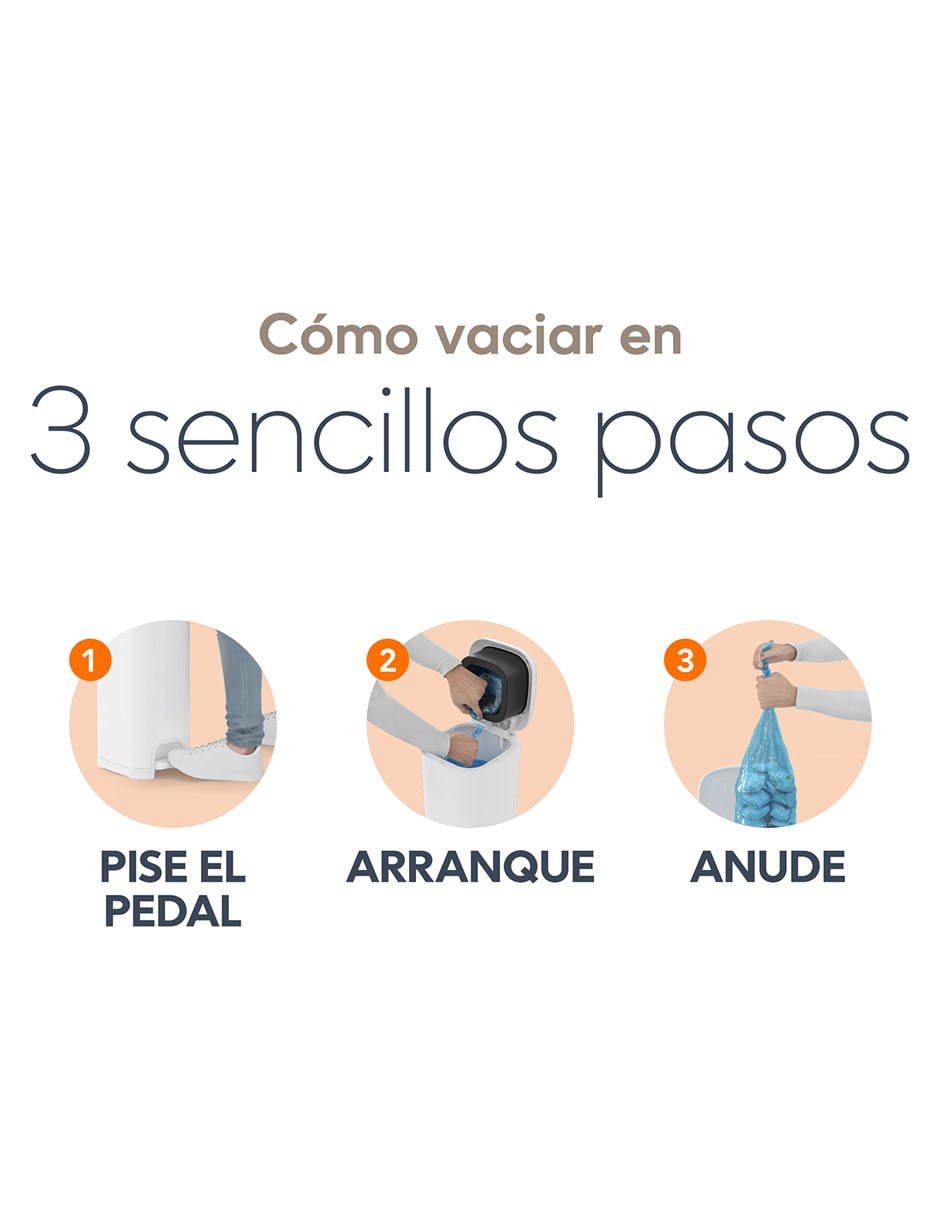 Bote para pañales Select unisex
