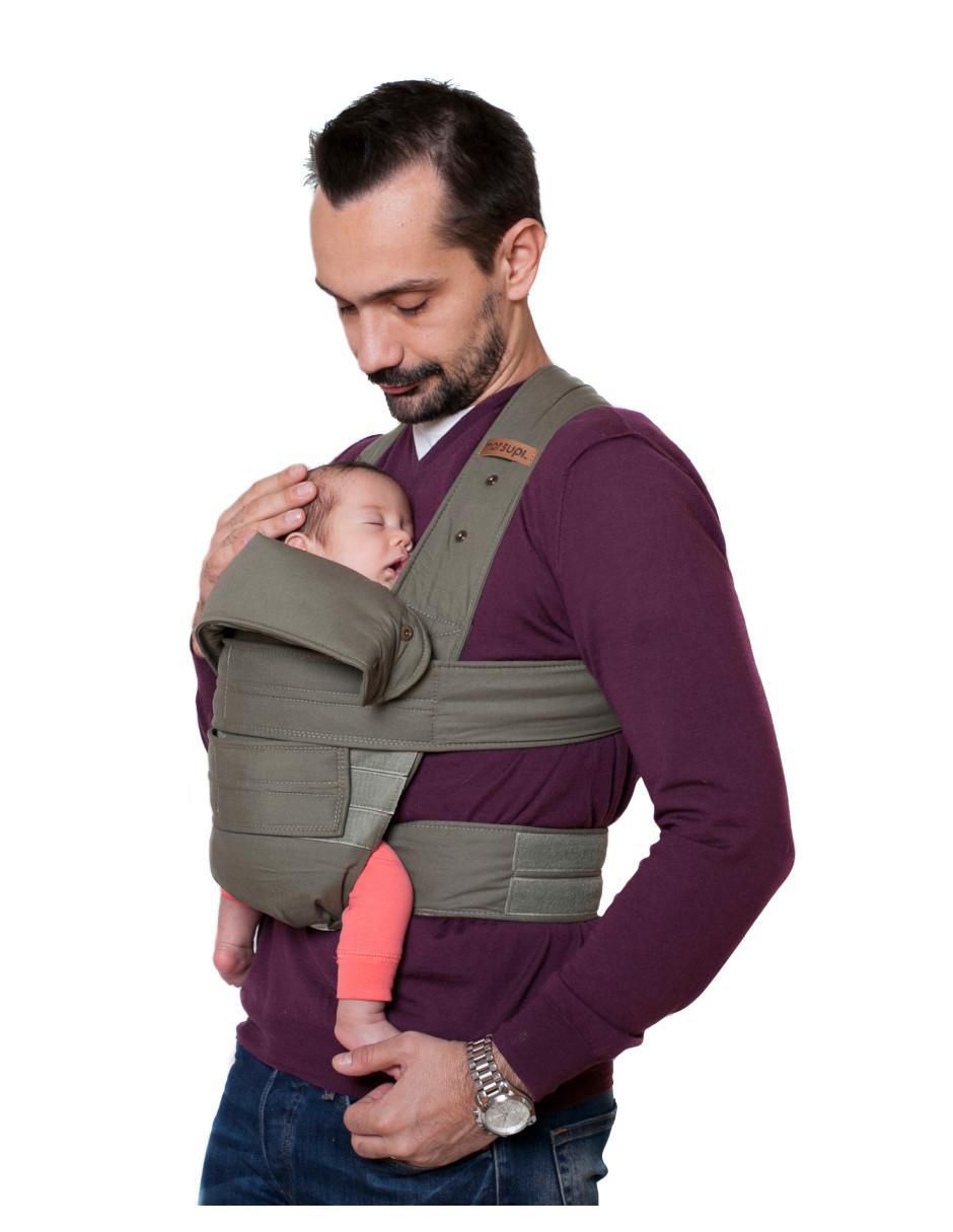 Fular para bebé de hasta 15 kg 5