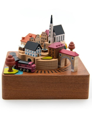 Caja musical Wooderful Life Tren Otoño