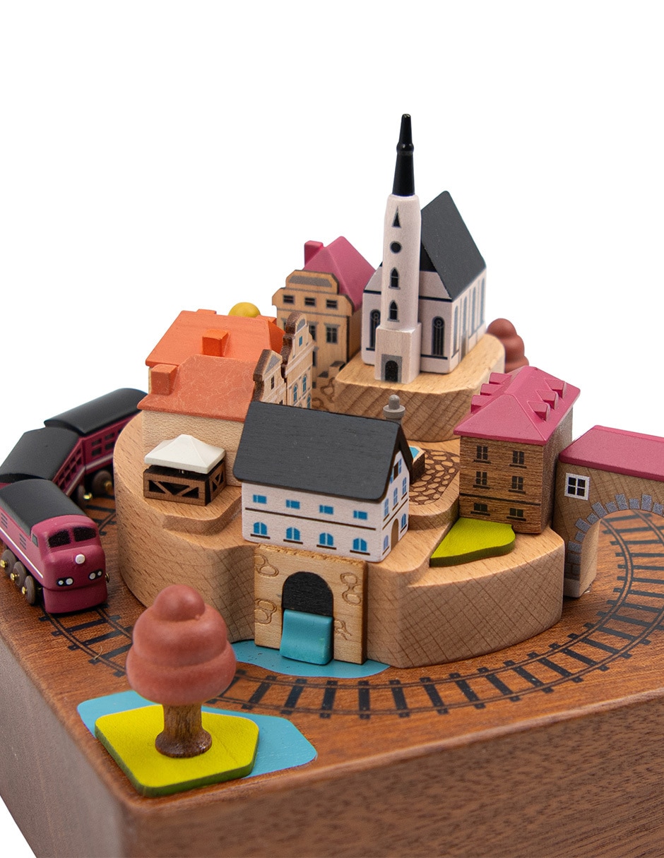 Caja musical Wooderful Life Tren Otoño