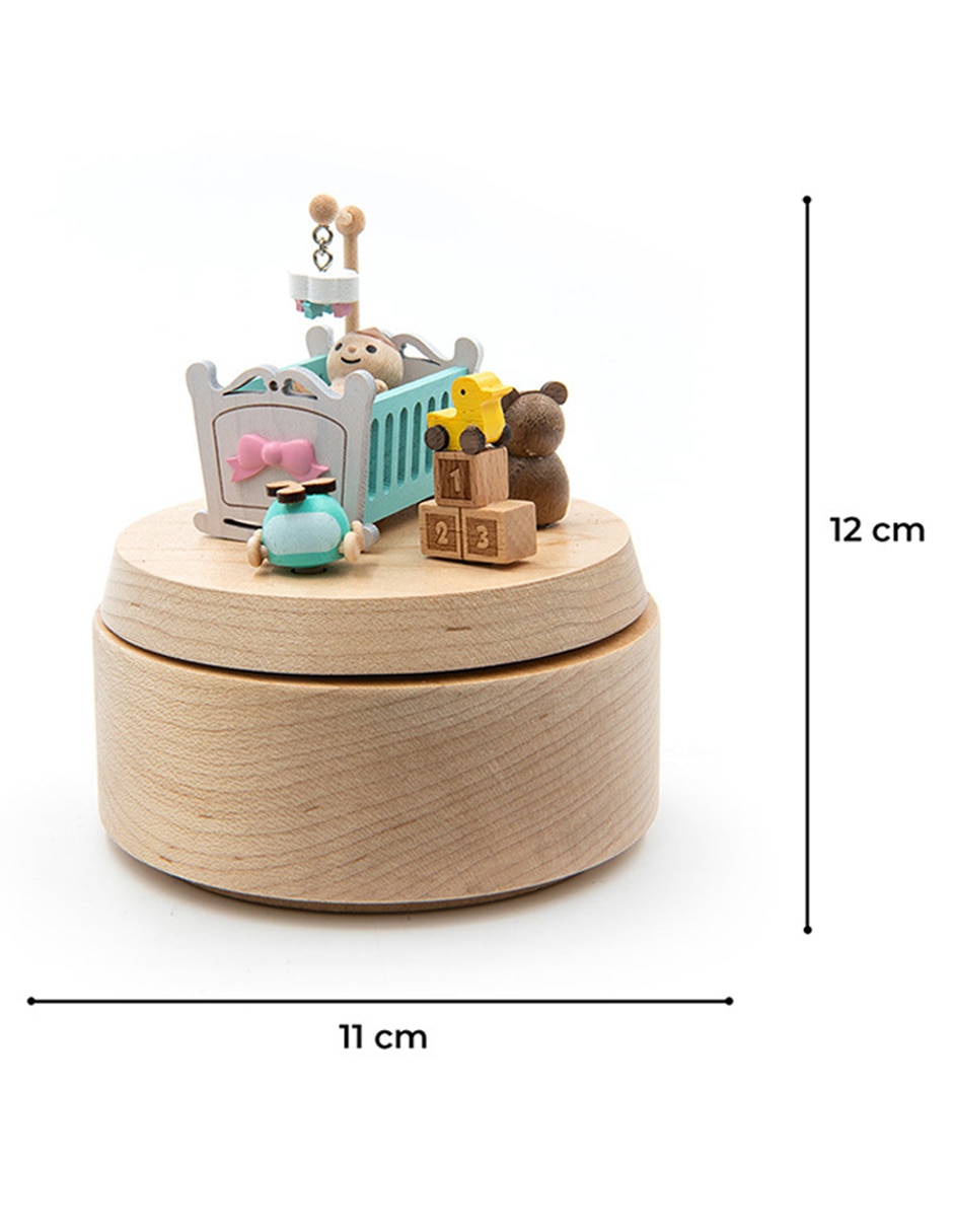 Caja musical Wooderful Life Bebé en Cuna