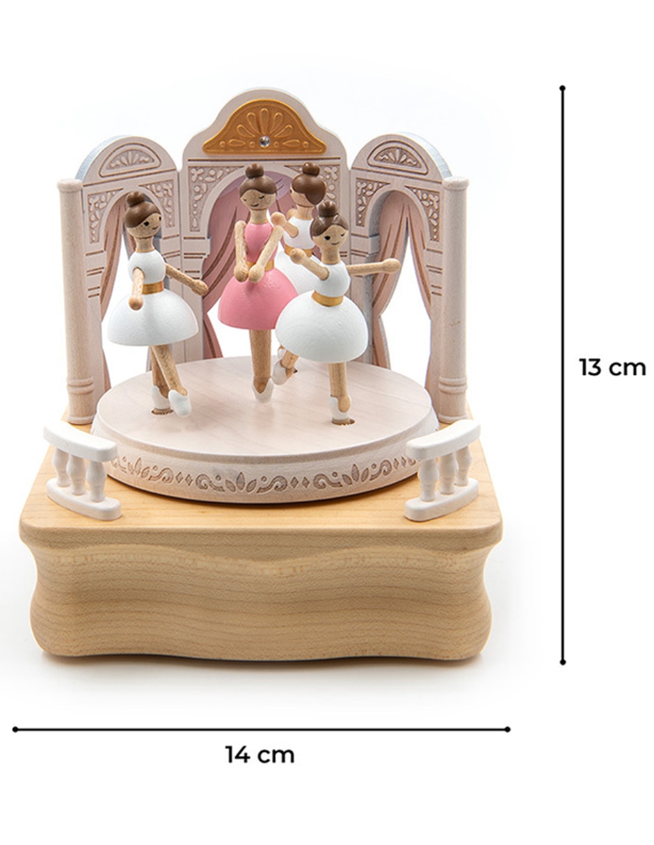 Caja musical Wooderful Life Bailarinas Ballet