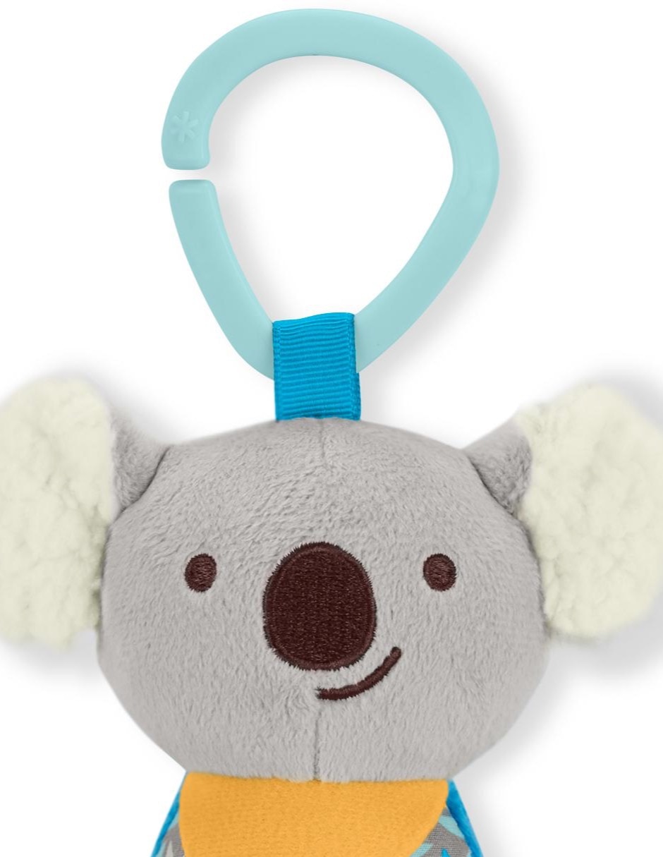 Juguete portátil bb sonaja y mordedera koala Skip Hop Juguete portátil bb sonaja y mordedera koala Skip Hop