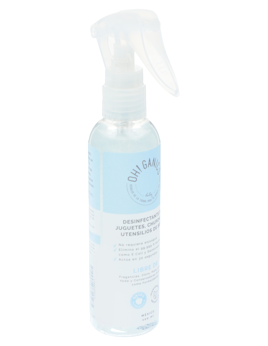 Desinfectante para utensilios en líquido Oh! Ganics 100 ml