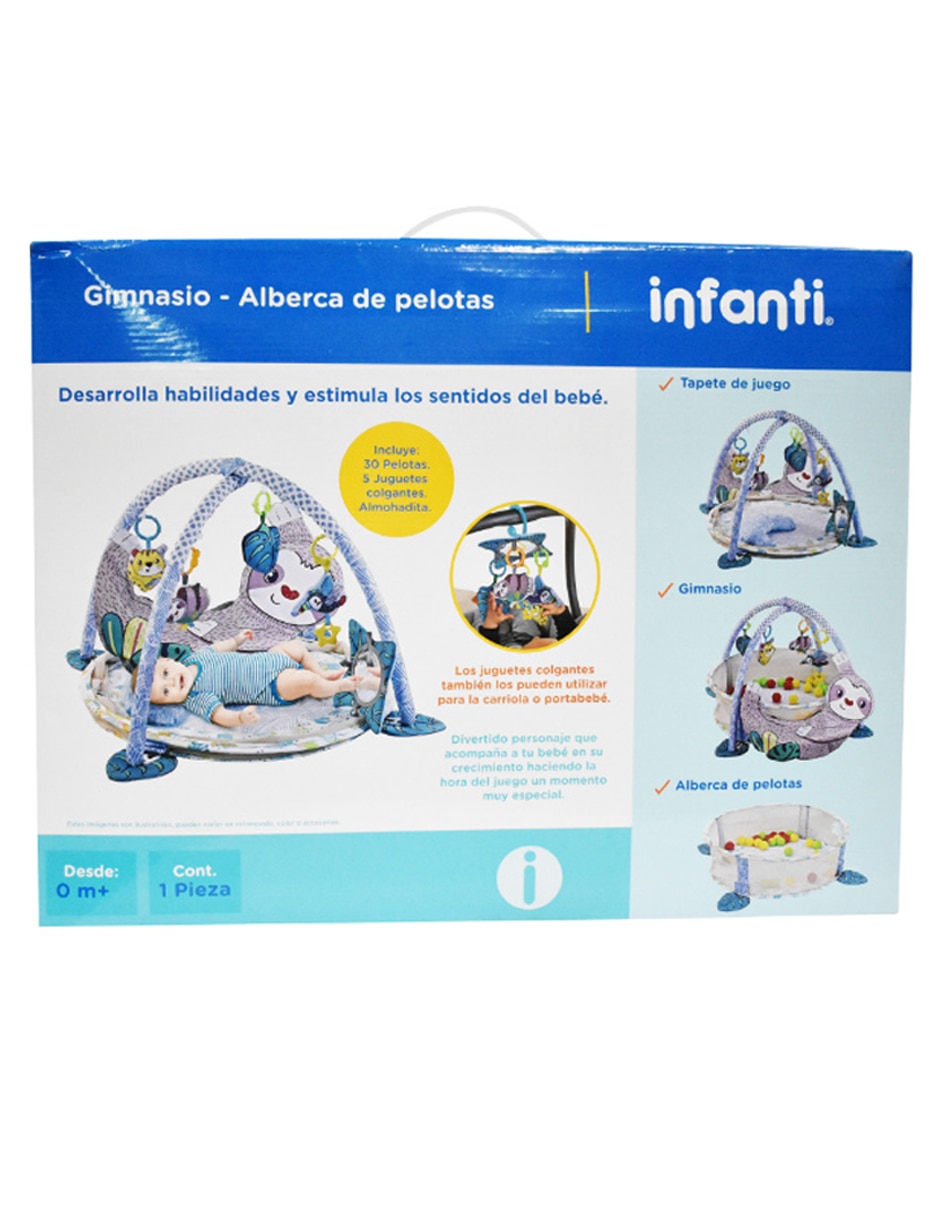 Gimnasio 3 en 1 Infanti sloth de poliéster