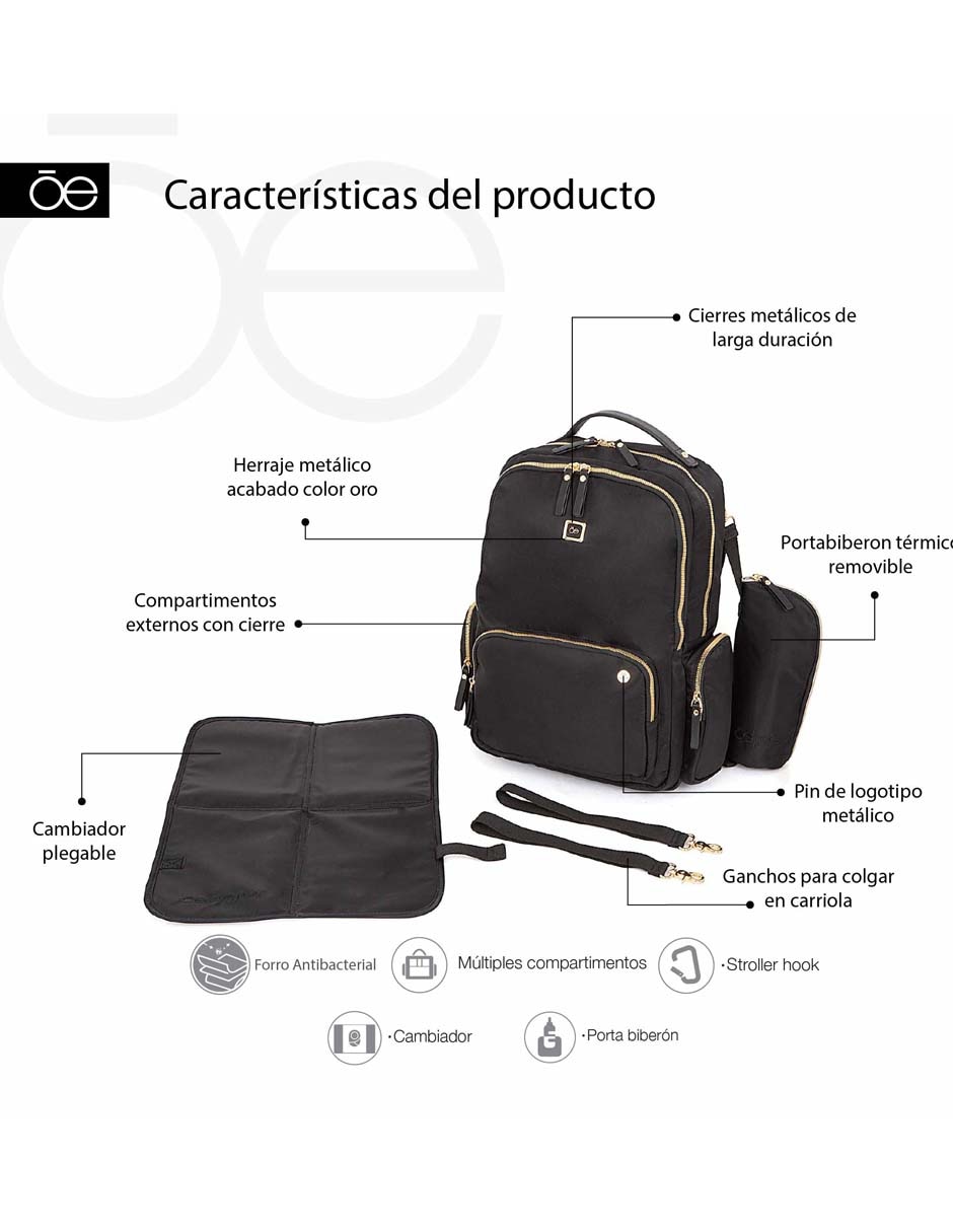 Pañalera backpack Geigru 12
