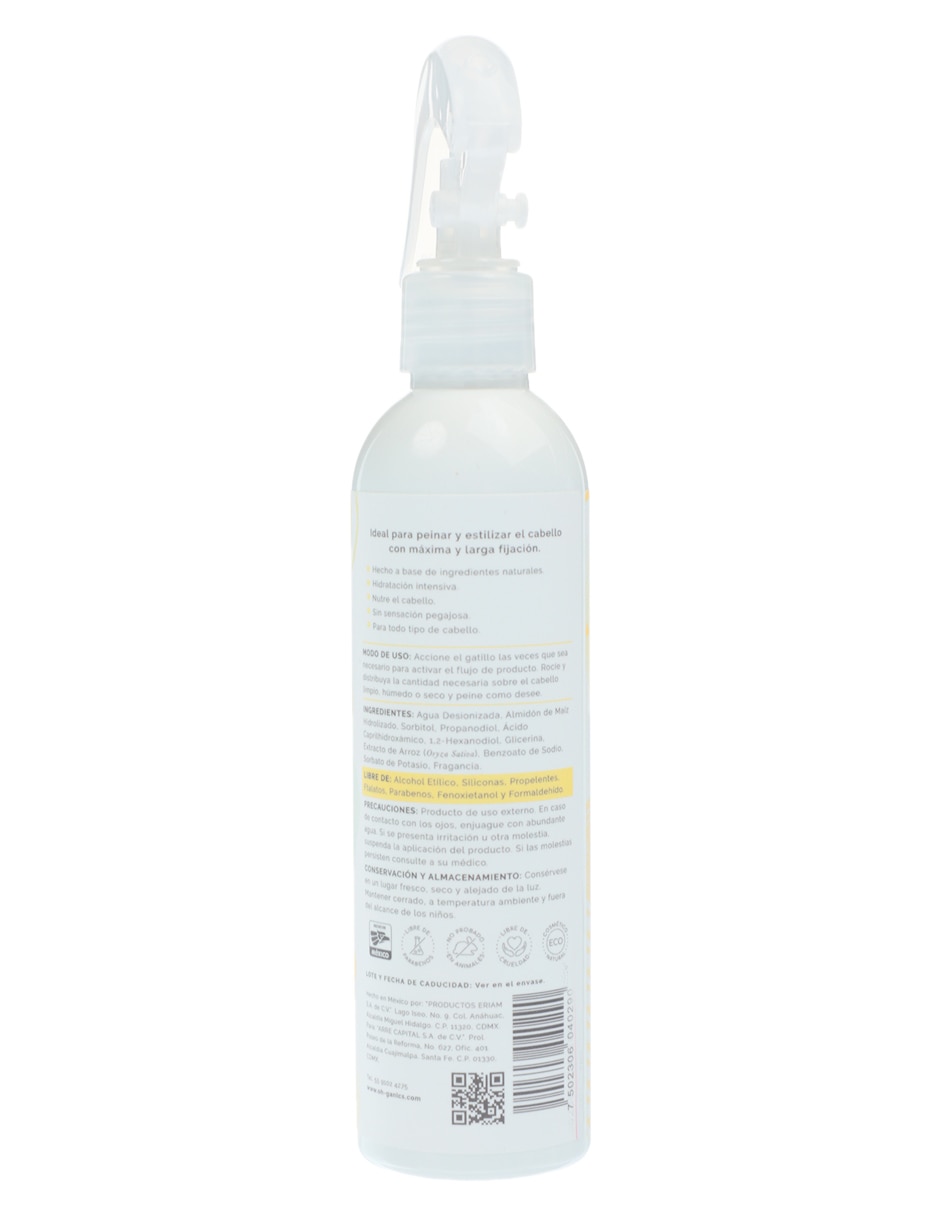 Spray para cabello todo tipo 250 ml Spray para cabello todo tipo 250 ml