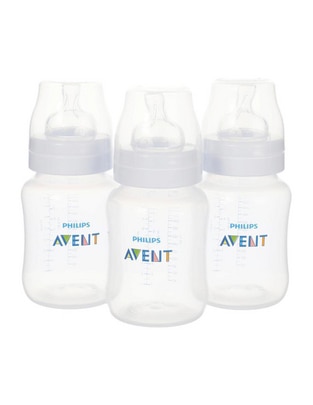 Set de biberones Avent Anticolic de 9 oz