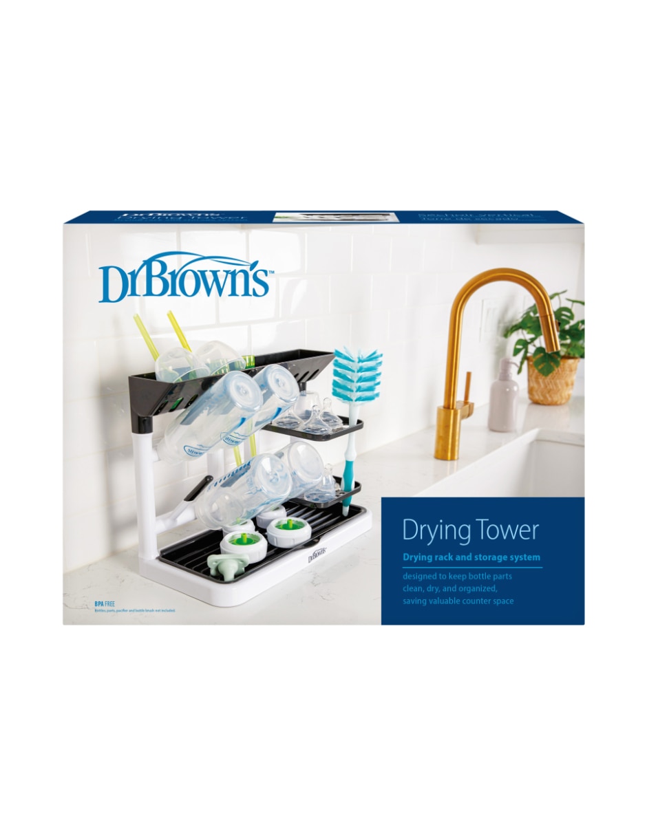 Escurridor de biberones Dr Brown's de plástico