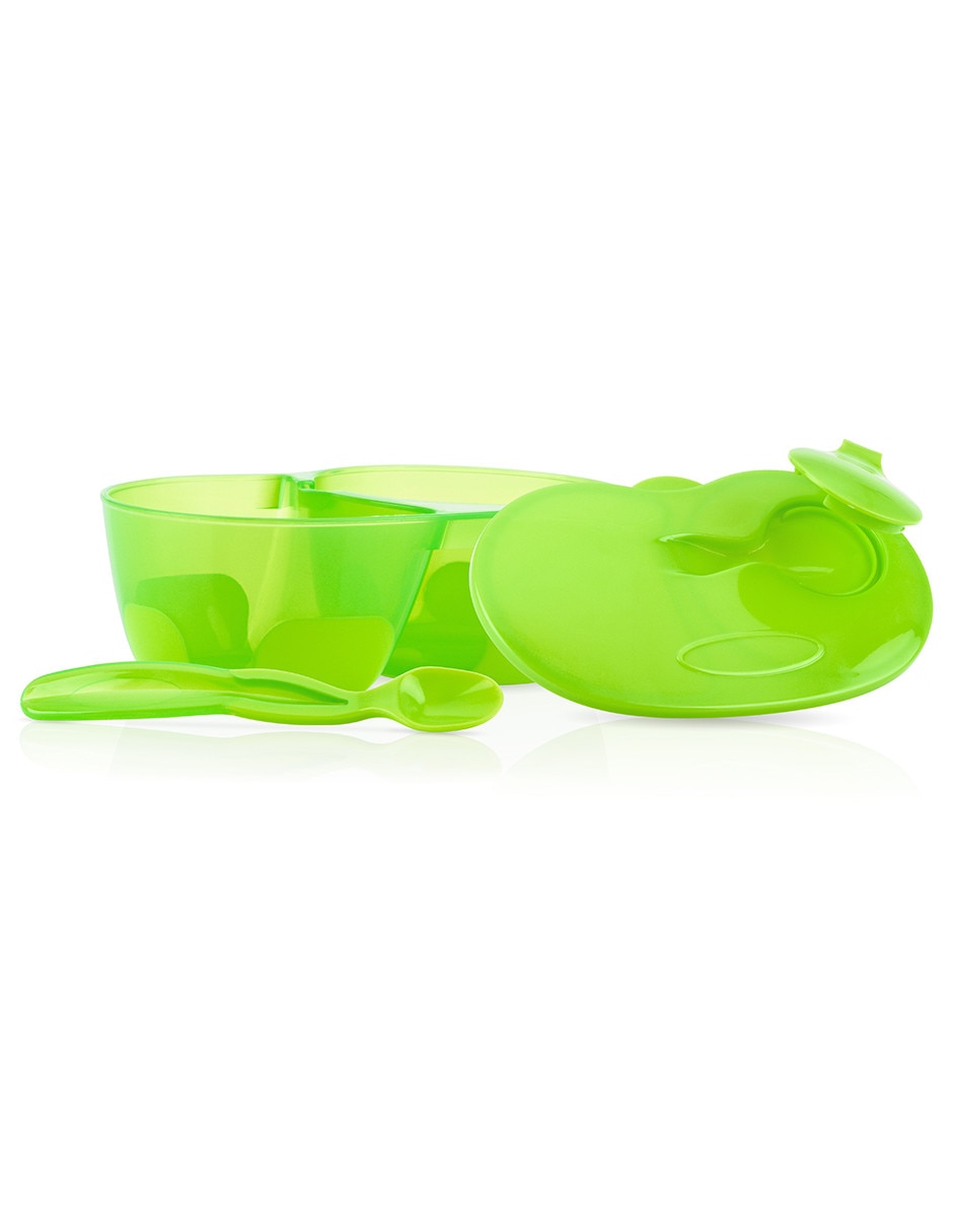 Set bowl Nuby 3 piezas de plástico