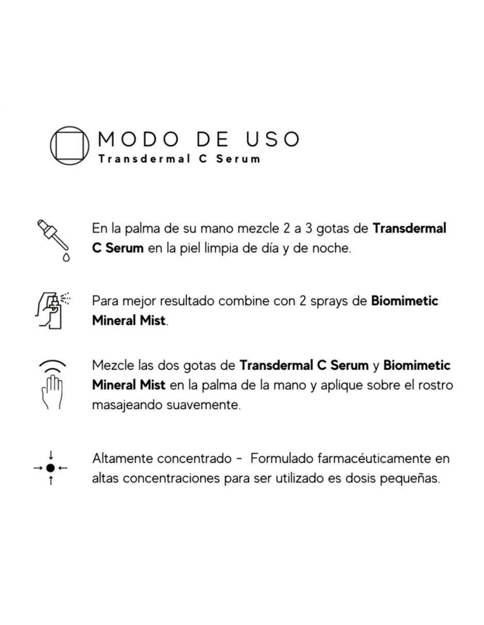 Sérum vitamina C Truth Treatments Hydrate todo tipo piel