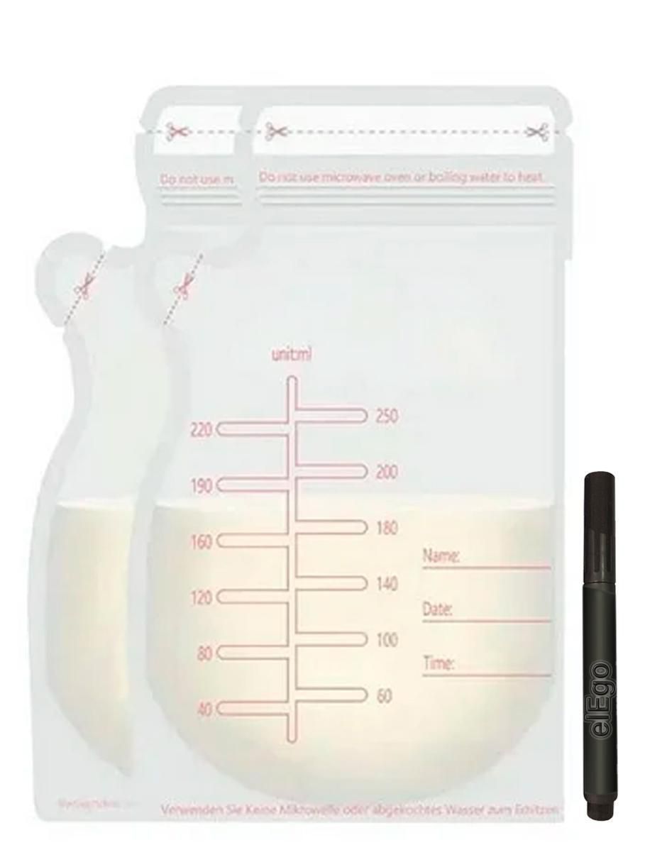 Bolsa almacenadora para leche 250 ml 1