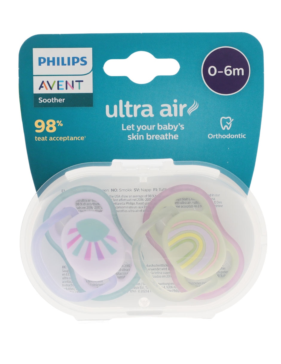 Juego de chupones Ultra Air