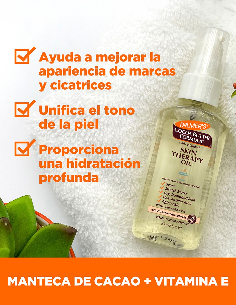 Set de crema para cuerpo recomendada para reparar de día y noche crema anti estrías Palmer´s stretch mark care todo tipo de piel