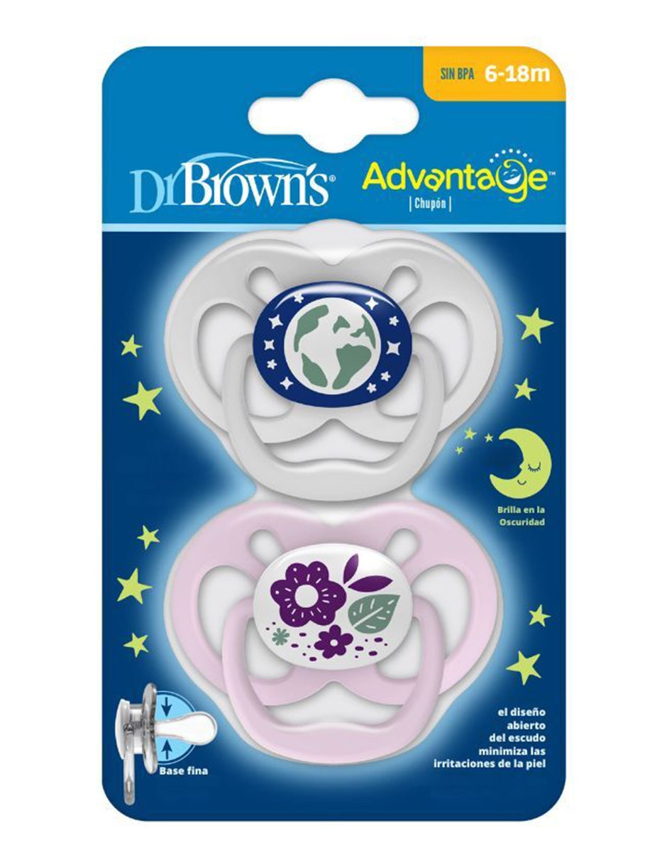 JUEGO DE CHUPONES DR BROWN'S CHU, LILAV