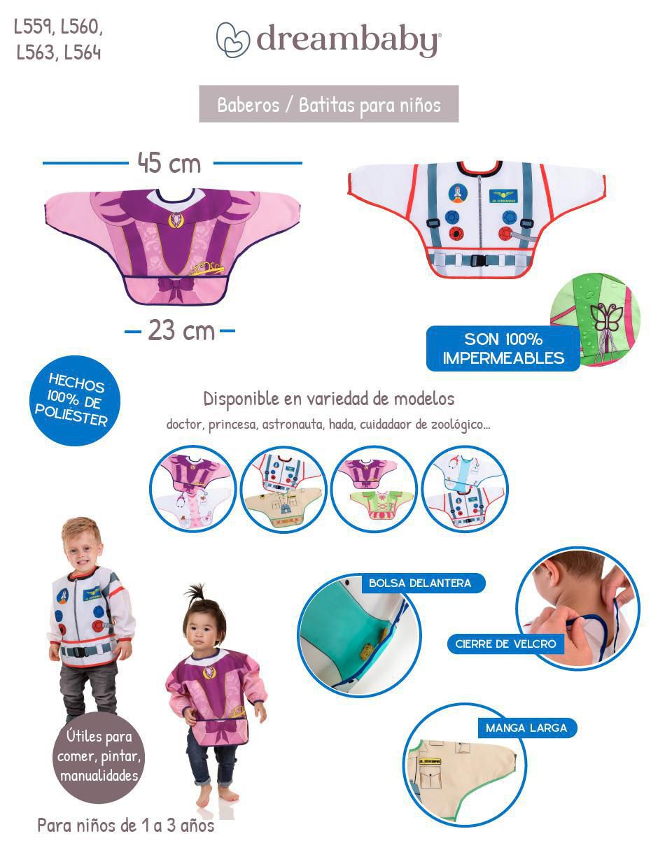 Babero Astronauta 2 piezas 9