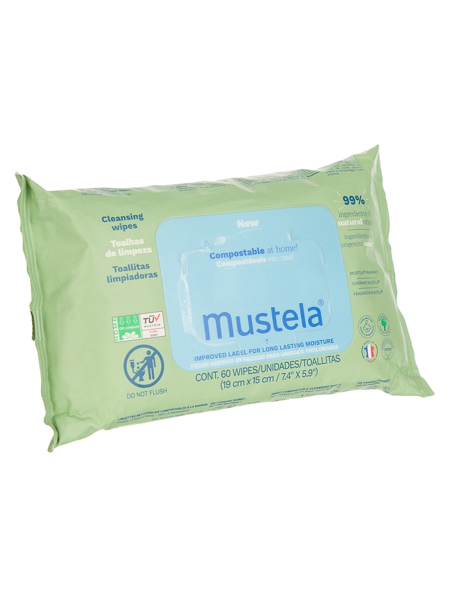 Toallas limpiadoras Mustela