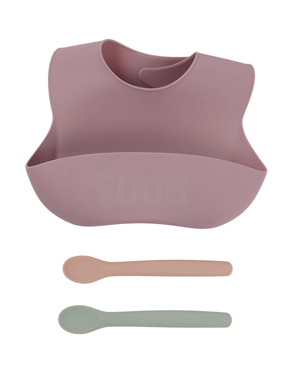 Set Alimentación Tous De Silicona 3 Piezas