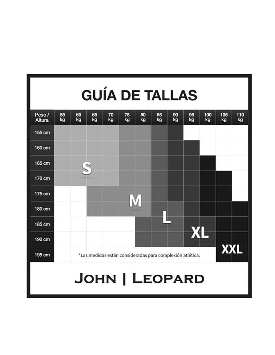 Short John Leopard para hombre