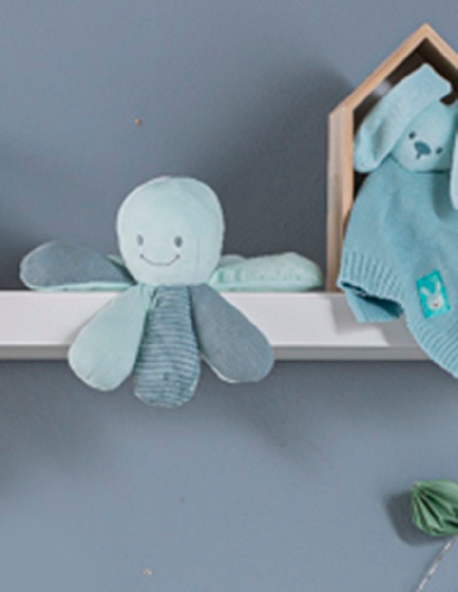 Peluche de Pulpo Nattou