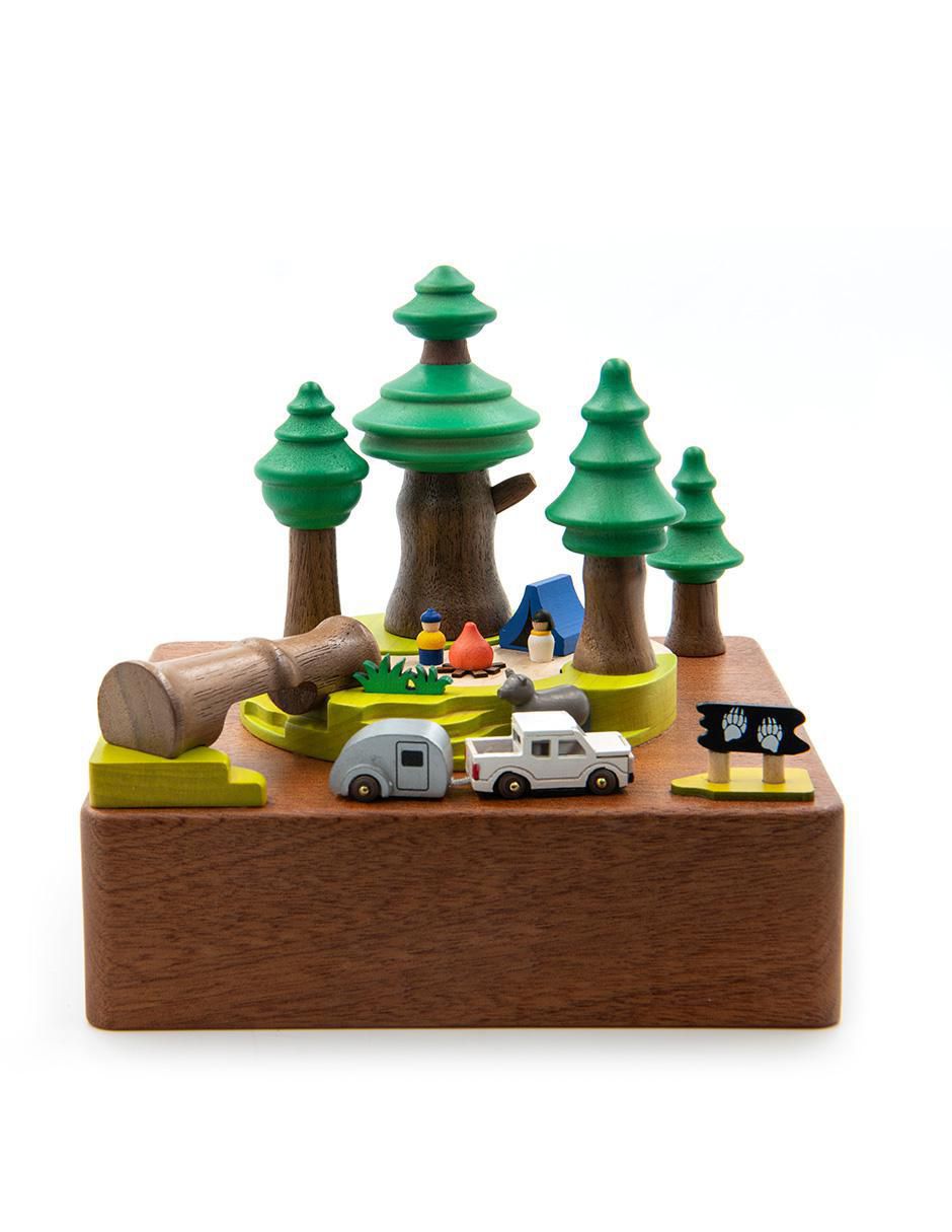 Caja musical Wooderful Life Campamento