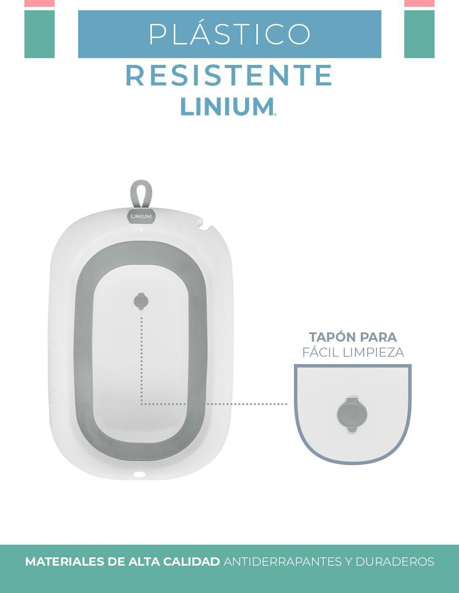 Bañera de bebé para lavabo de plástico 5