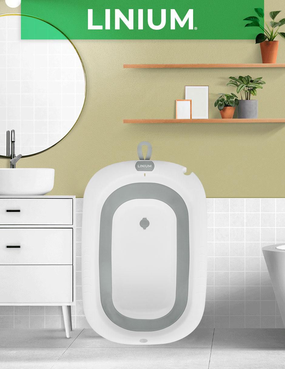Bañera de bebé para lavabo de plástico 2