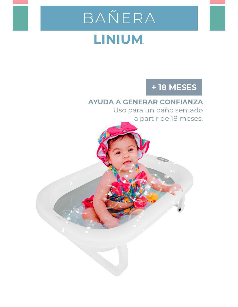 Bañera de bebé para lavabo de plástico 7
