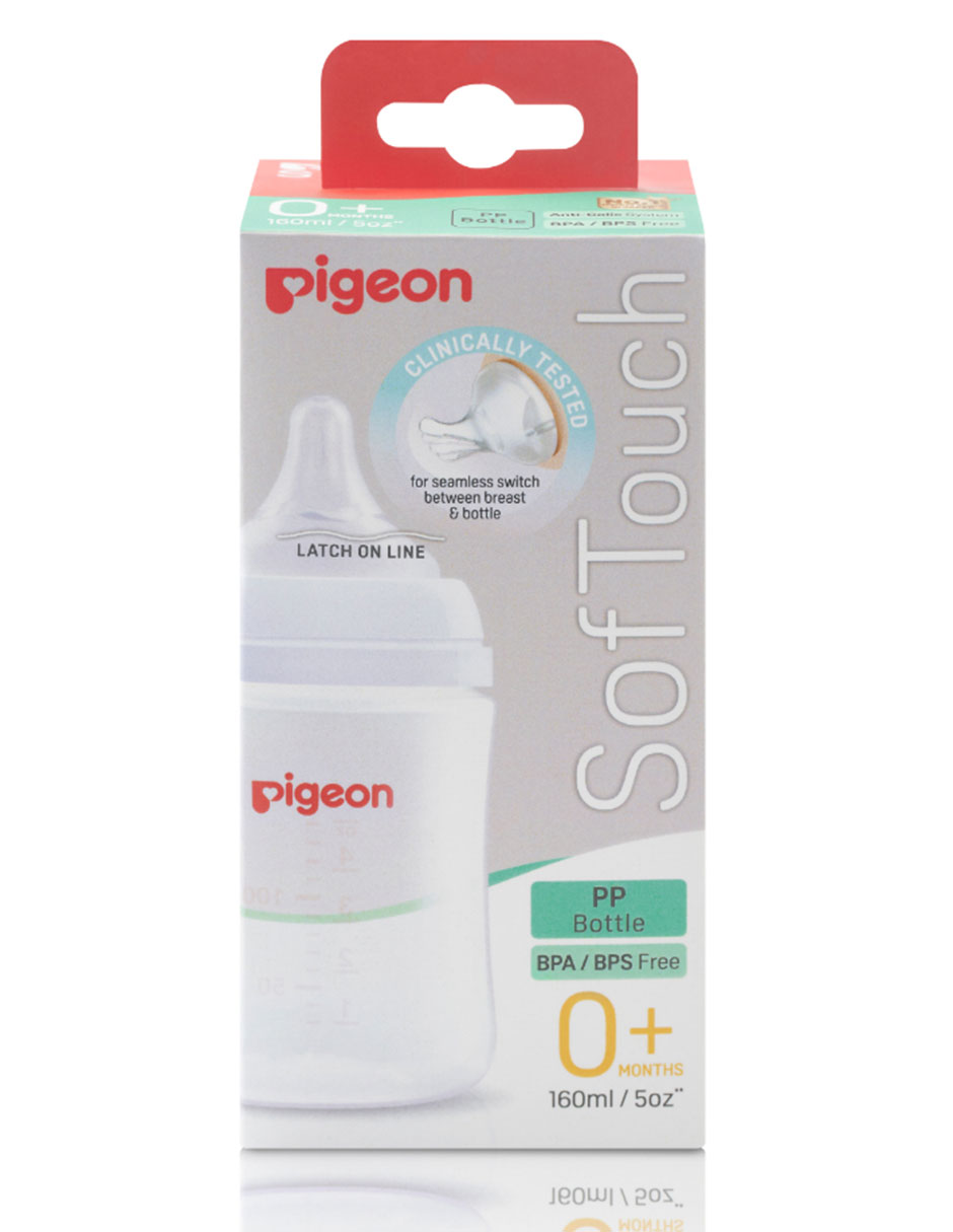 Biberón Pigeon Soft Touch de 5 oz
