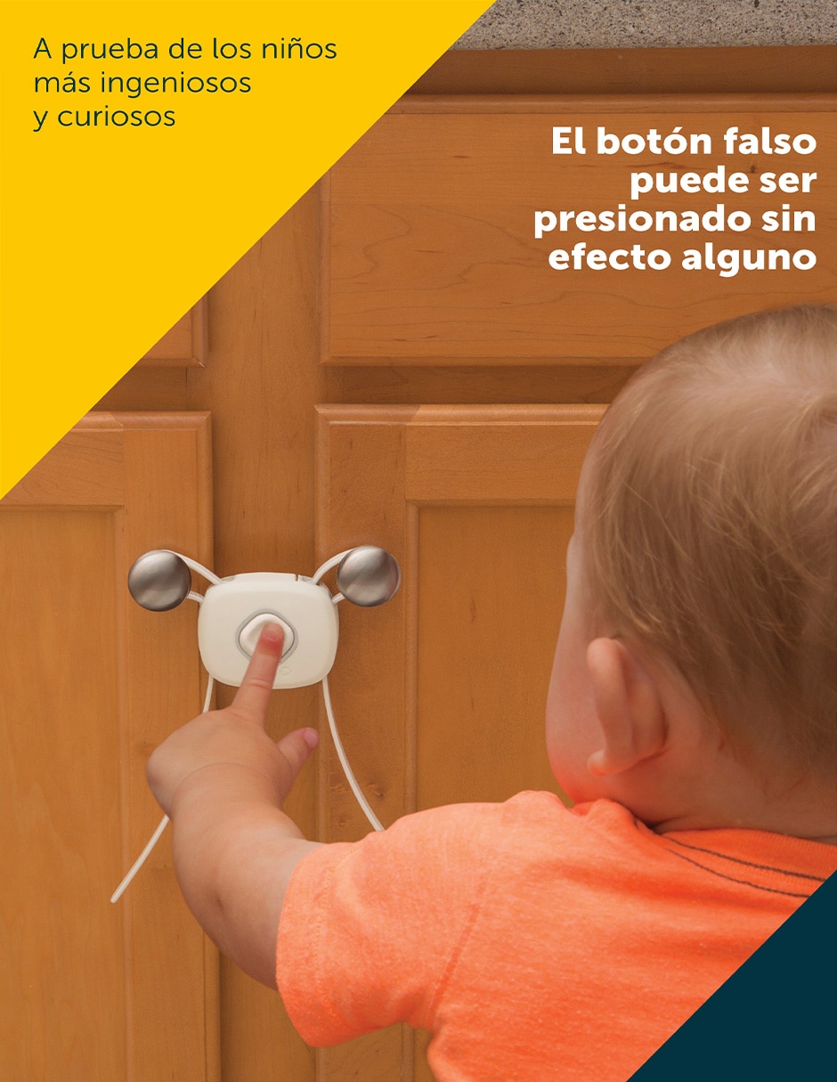 Cerradura de seguridad para puerta y gabinete 4
