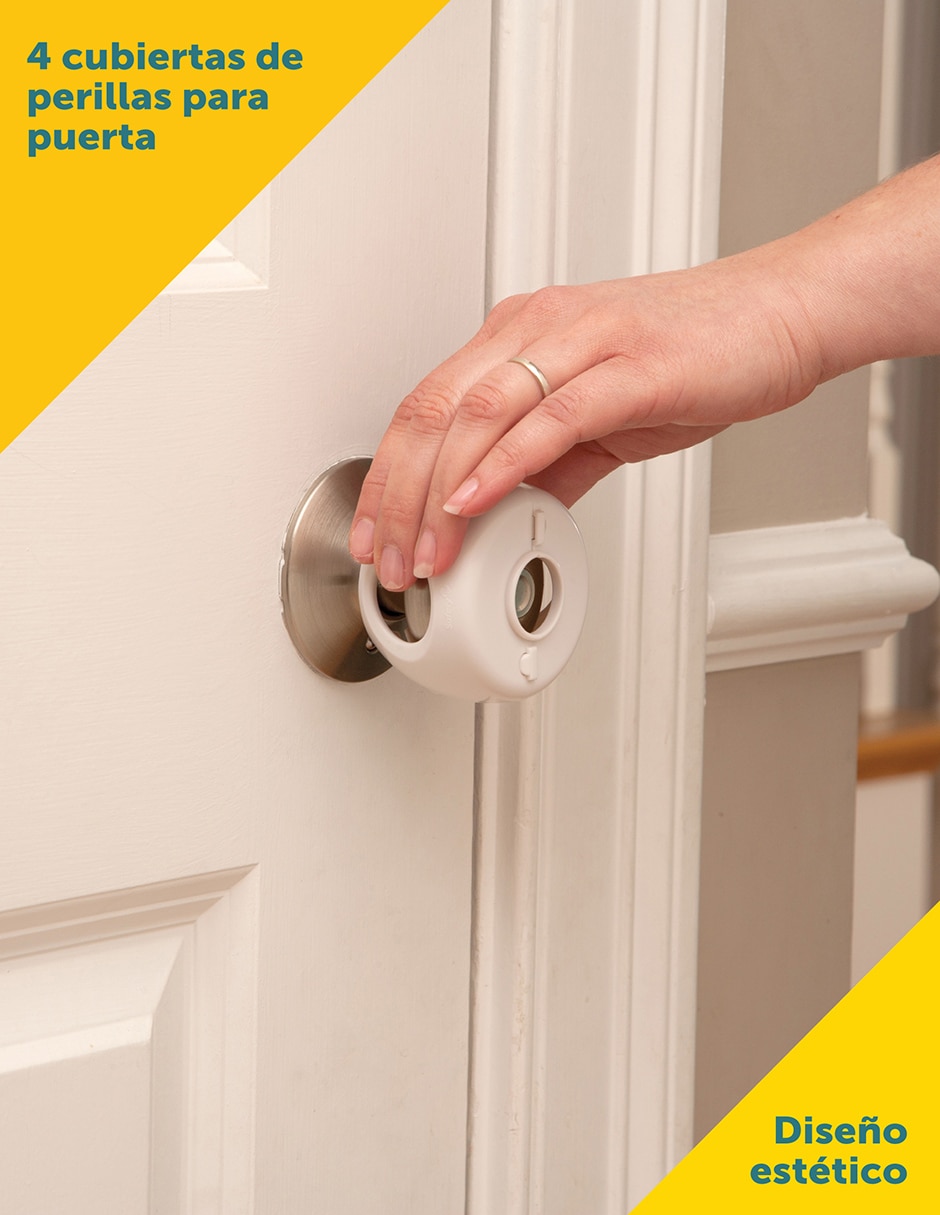 Cerradura de seguridad para puerta y gabinete Safety 1st