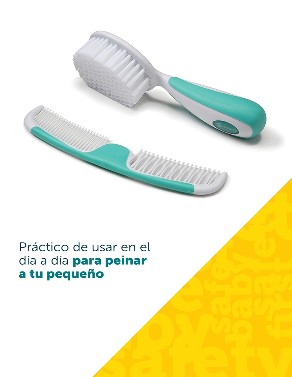 Cepillo para cabello de plástico 3