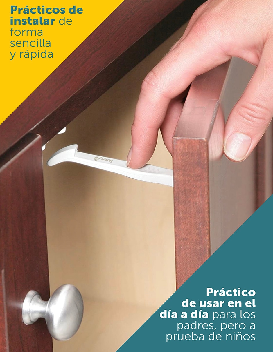Broche de seguridad para cajón