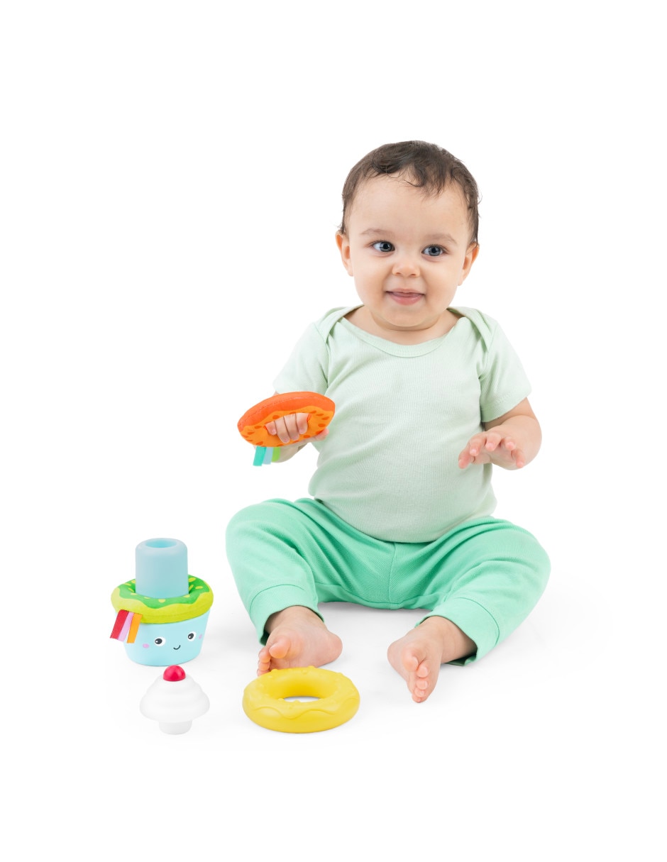 Cupcake Torre Bright Starts juego armable infantil unisex