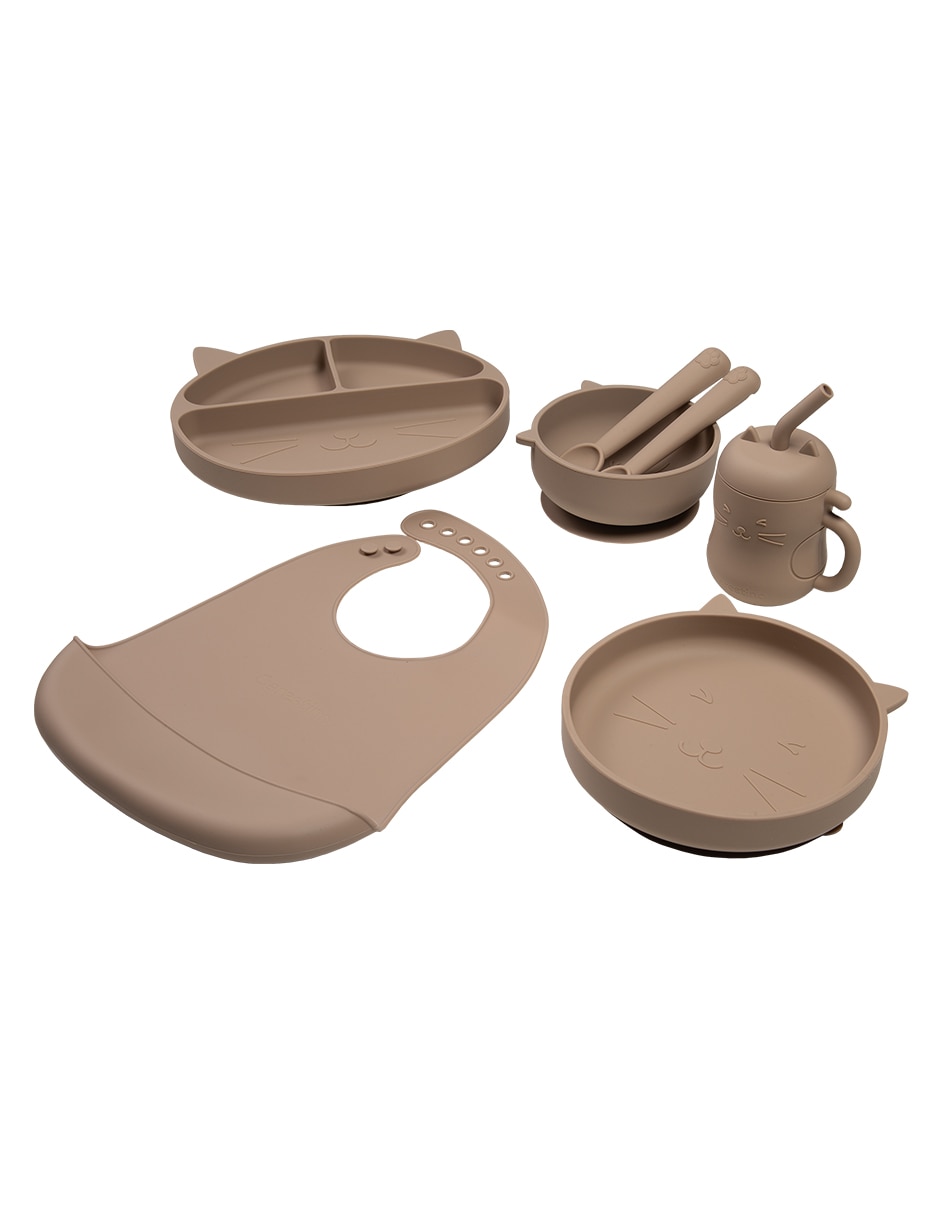 Set alimentación de silicona 7 piezas Set alimentación de silicona 7 piezas