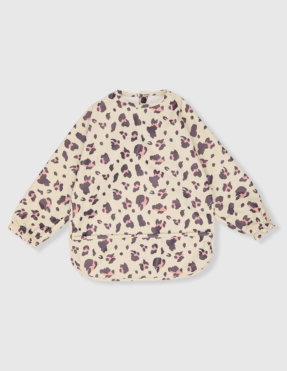 Babero Mon Caramel estampado animal print