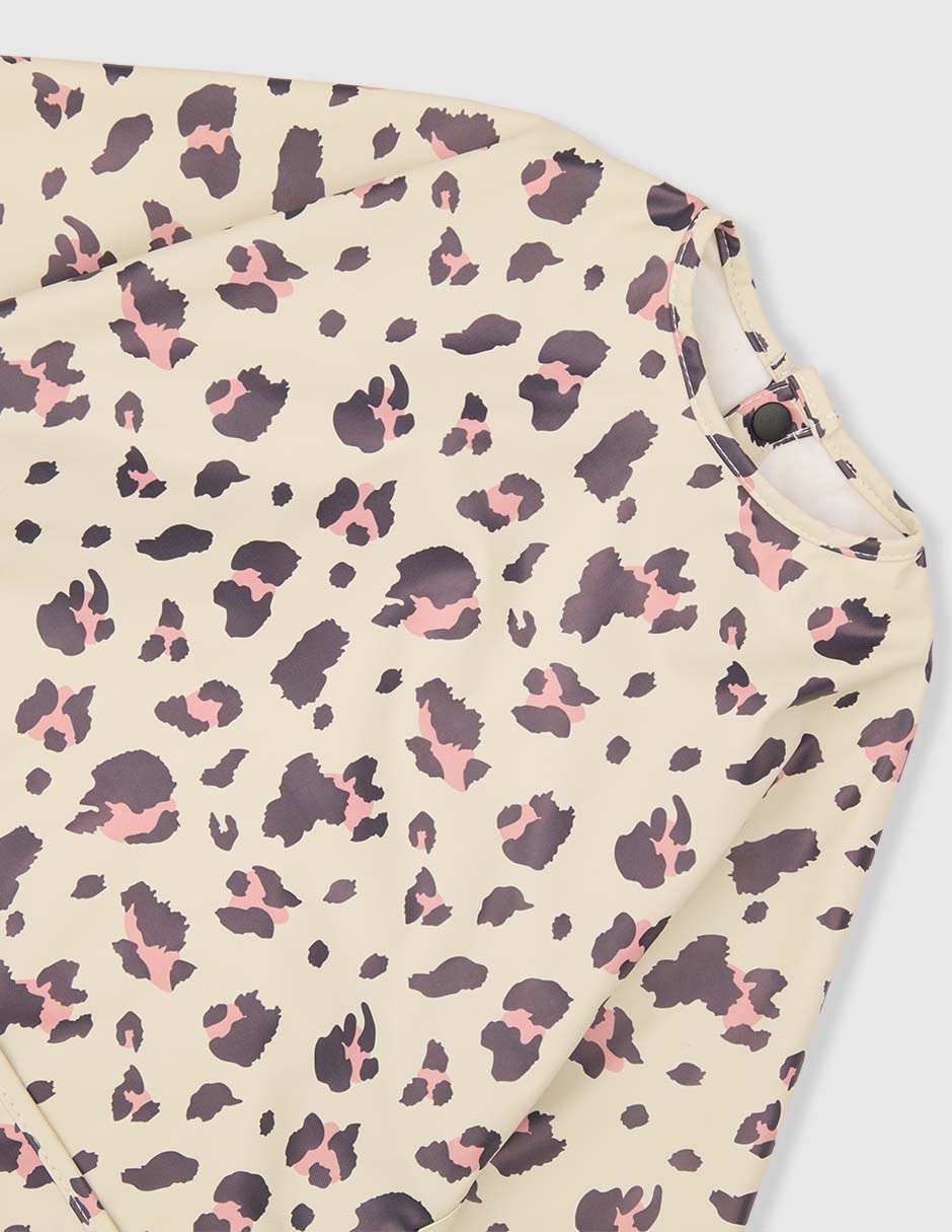 Babero Mon Caramel estampado animal print