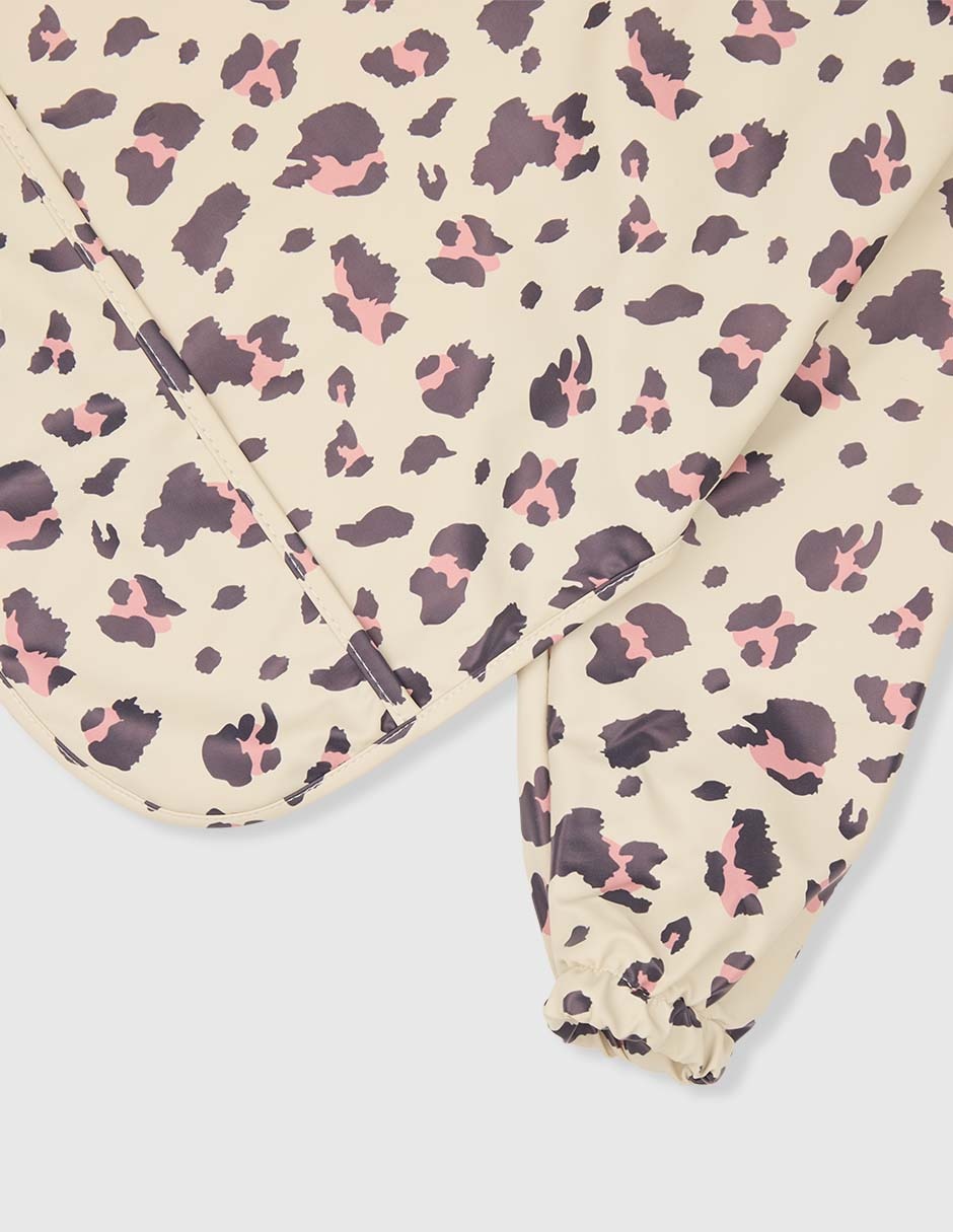 Babero Mon Caramel estampado animal print